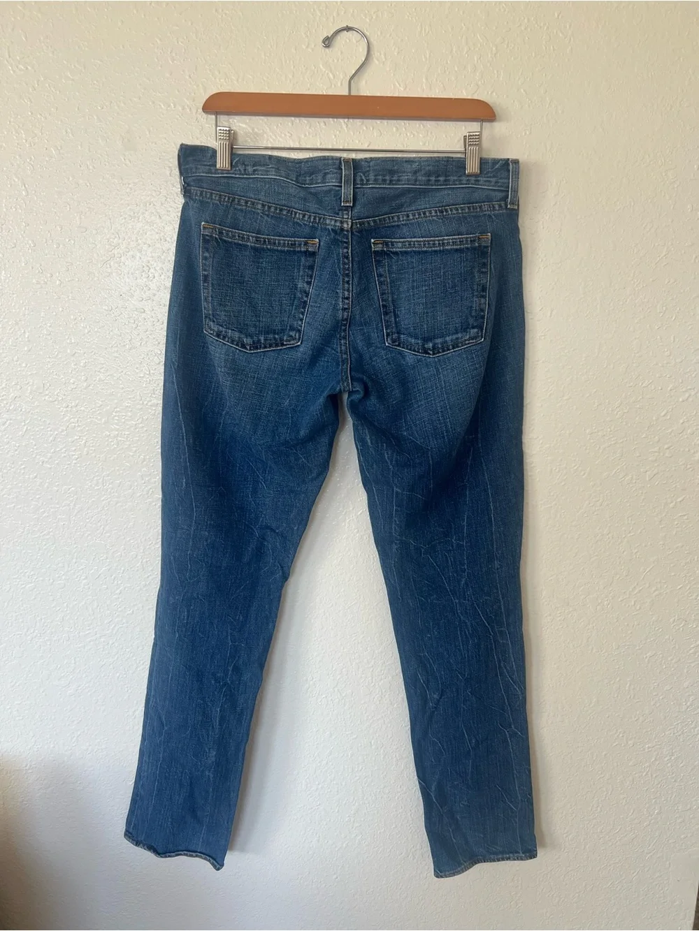 J Crew Slim Mid-Rise Dark Blue Women's Jeans 28 29